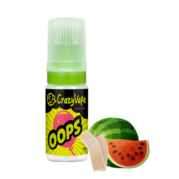Příchuť CrazyVape OOPS - Melounová žvýkačka