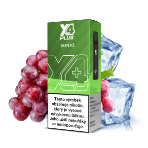 X4 Plus předplněná cartridge Grape Ice - Ledové hroznové víno (20 mg)