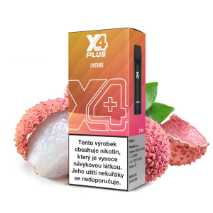 X4 Plus předplněná cartridge Lychee - Liči (20 mg)