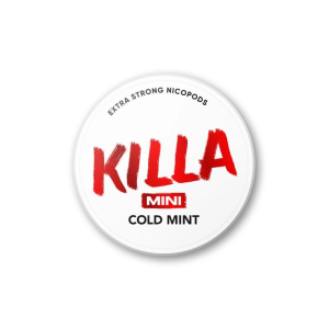 Nikotinov&eacute; s&aacute;čky KILLA MINI Cold Mint - M&aacute;ta s mentolem (16 mg)