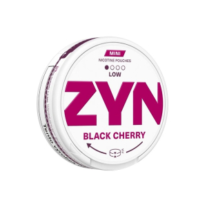 Nikotinové sáčky ZYN Mini LOW Black Cherry - Třešeň, lesní ovoce, vanilka (1,5 mg)
