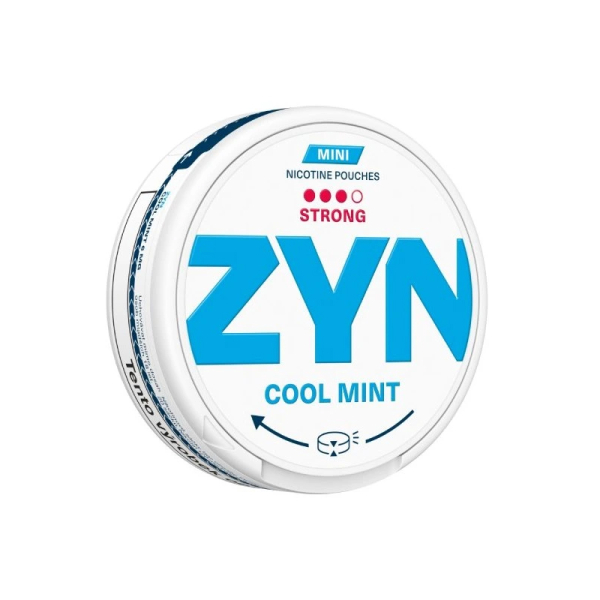 Nikotinové sáčky ZYN Mini STRONG Cool Mint - Máta s mentolem (6 mg)