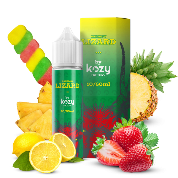Příchuť Kozy Factory Rainbow Lizard  - Ovocný nanuk