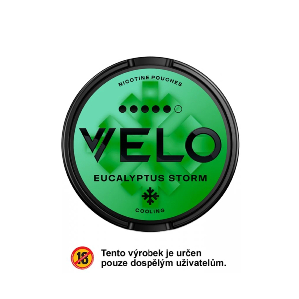 Nikotinové sáčky VELO Eucalyptus Storm - Eukalypt (10,9 mg)