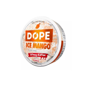 Nikotinov&eacute; s&aacute;čky DOPE Ice Mango Strong Edition - Ledov&eacute; mango (16 mg)