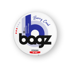 Nikotinov&eacute; s&aacute;čky Bagz Berry Cool STRONG - Chladiv&eacute; bobule (16 mg)