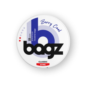 Nikotinov&eacute; s&aacute;čky Bagz Berry Cool CLASSIC - Chladiv&eacute; bobule (8 mg)