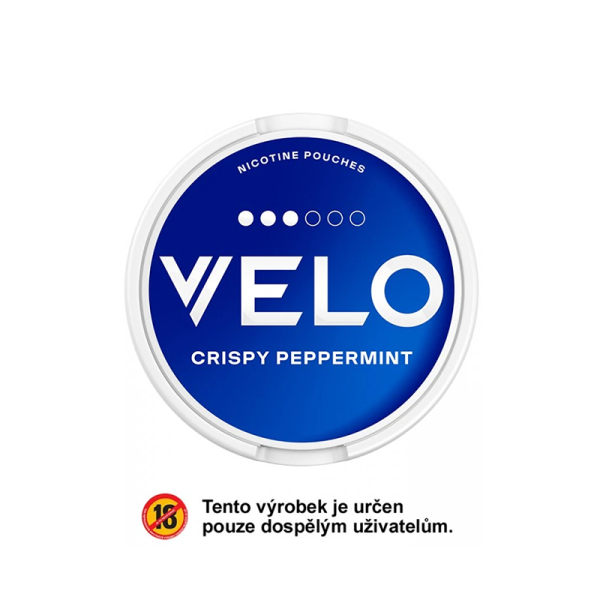 Nikotinové sáčky VELO Crispy Peppermint - Máta peprná (10 mg)