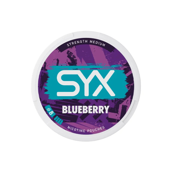 Nikotinové sáčky SYX Blueberry - Borůvka (8 mg)
