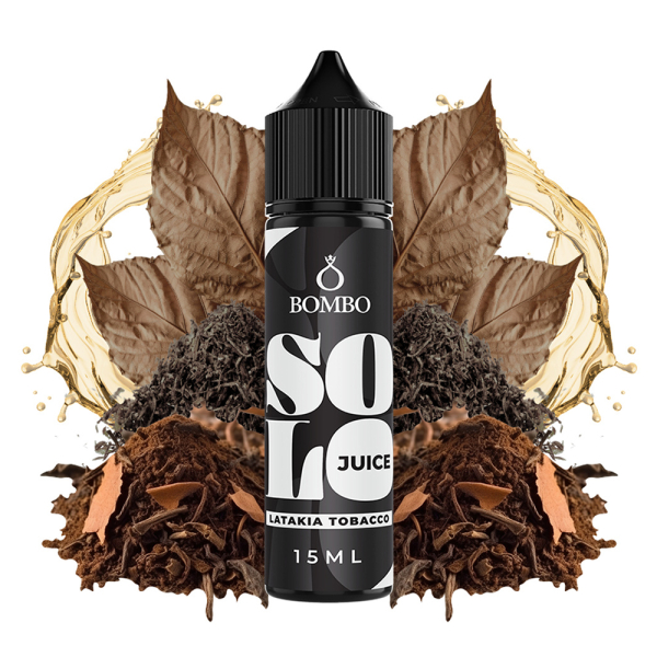 Příchuť Bombo Solo Juice Latakia Tobacco - Kořeněný tabák