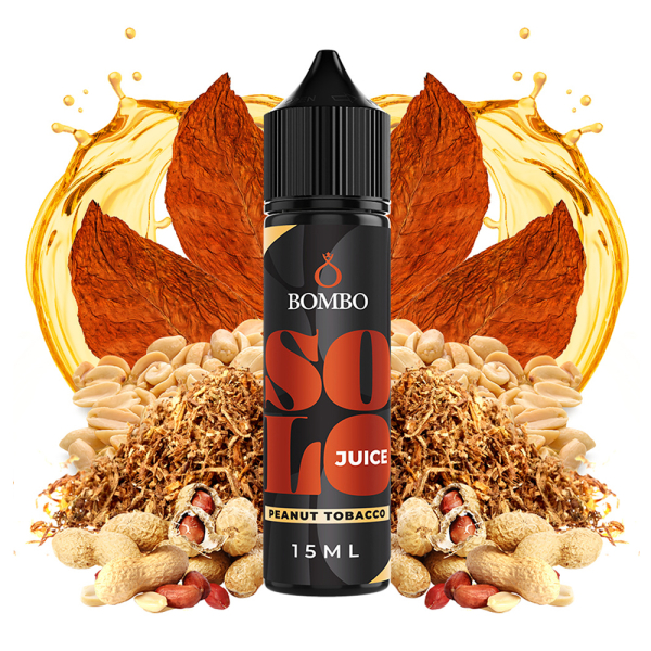 Příchuť Bombo Solo Juice Peanut Tobacco - Tabák s arašídy
