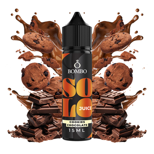 Příchuť Bombo Solo Juice Cookies Chocolate - Čokoládové sušenky