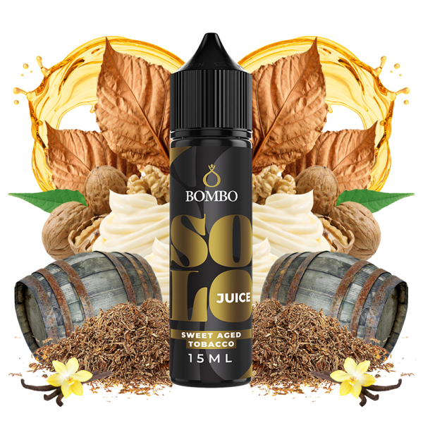 Příchuť Bombo Solo Juice Sweet Aged Tobacco - Uzrálý sladký tabák