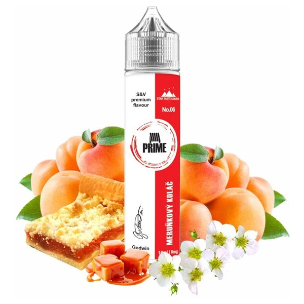 Příchuť Prime Shake and Vape Apricot Pie - Meruňkový koláč