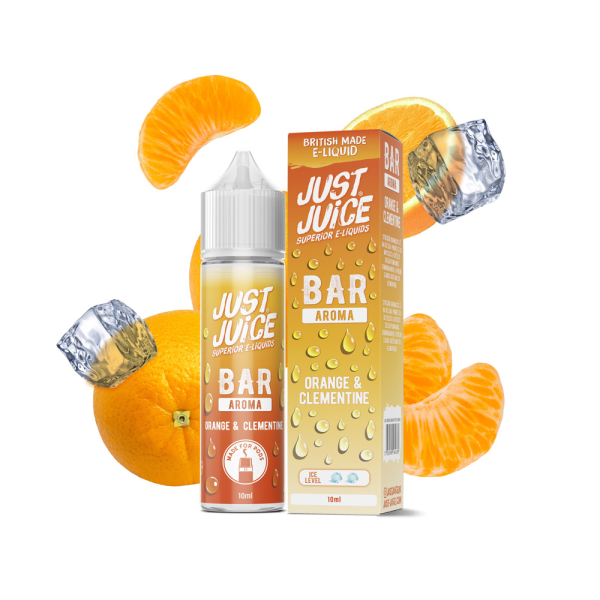 Příchuť Just Juice Bar Range Orange & Clementine - Pomeranč, klementinka