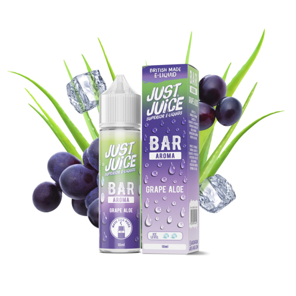 Příchuť Just Juice Bar Range Grape Aloe - Hroznové víno, aloe vera