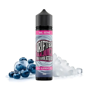Příchuť Drifter Bar Juice Sour Blueberry ICE  - Ledová kyselá borůvka (16 ml)