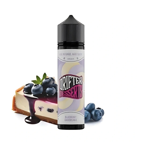 Příchuť Drifter Desserts Blueberry Cheesecake - Borůvkový cheesecake (16 ml)