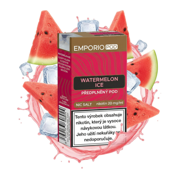 Emporio POD předplněná cartridge Watermelon Ice - Ledový meloun