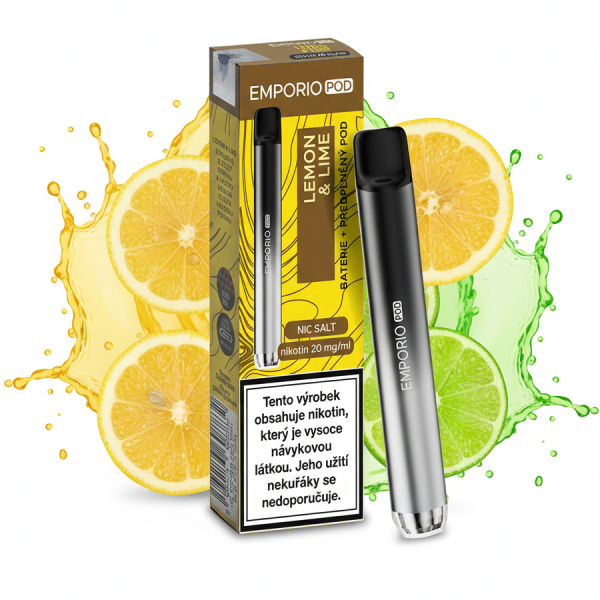 Emporio POD elektronická cigareta 500 mAh Lemon Lime - Citron, limetka