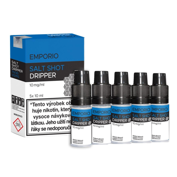 Booster Emporio SALT SHOT Dripper 5x10ml (10 mg)