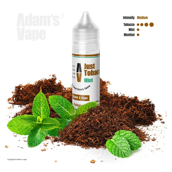 Příchuť Adam's Vape Just Tobacco Mint - Tabák, máta