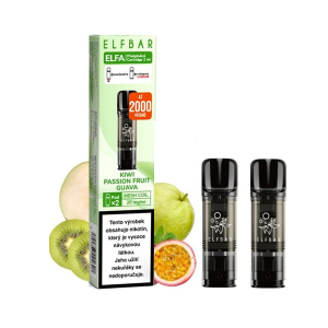Elf Bar ELFA Pods cartridge 2Pack Kiwi Passion Fruit Guava - Kiwi, marakuja, guava (20 mg)