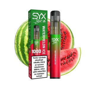 SYX Bar jednorázová elektronická cigareta Watermelon Ice - Ledový vodní meloun