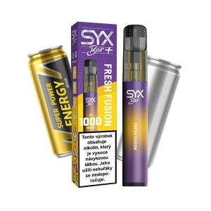 SYX Bar jednorázová elektronická cigareta Fresh Fusion - Energetický drink