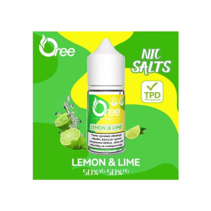 E-liquid OREE Salt Lemon Lime - Citron, limetka