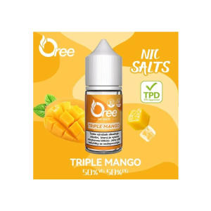 E-liquid OREE Salt Triple Mango - Mango