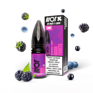 E-liquid Riot X Salt Dark Fruits - Tmavé lesní ovoce