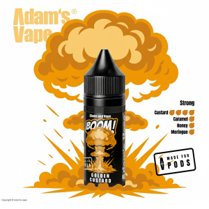 Příchuť Adam's Vape Boom Golden Custard - Pudinkový krém