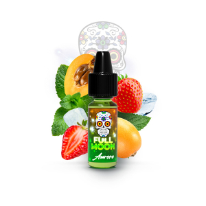 Př&iacute;chuť Full Moon Stellar Aurore - Svěž&iacute; jahoda, lokv&aacute;t, m&aacute;ta (10 ml)