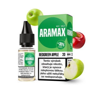 E-liquid Aramax Salt Redgreen Apple - Sladkokyselé jablko