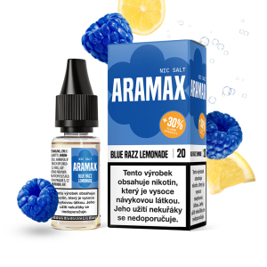 E-liquid Aramax Salt Blue Razz Lemonade - Limonáda z modré maliny