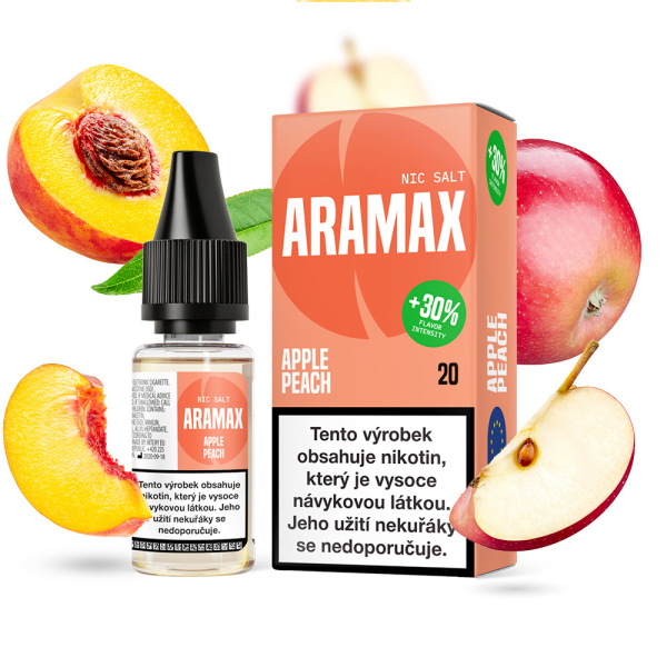 E-liquid Aramax Salt Apple Peach - Jablko, broskev