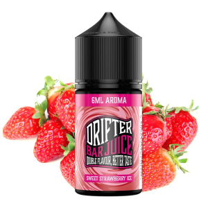 Příchuť Drifter Bar Juice Sweet Strawberry ICE - Ledová jahoda (6 ml)