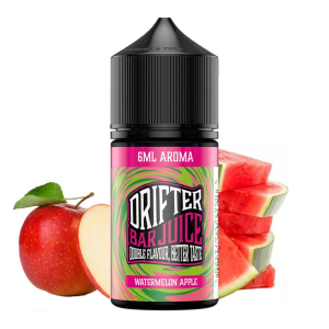 Příchuť Drifter Bar Juice Watermelon Apple  - Vodní meloun, jablko (6 ml)