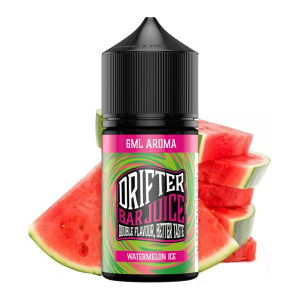 Příchuť Drifter Bar Juice Watermelon ICE - Ledový vodní meloun (6 ml)
