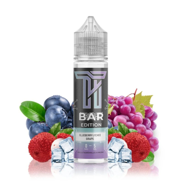 Příchuť TI BAR Edition Blueberry Lychee Grape - Borůvka, liči, hroznové víno