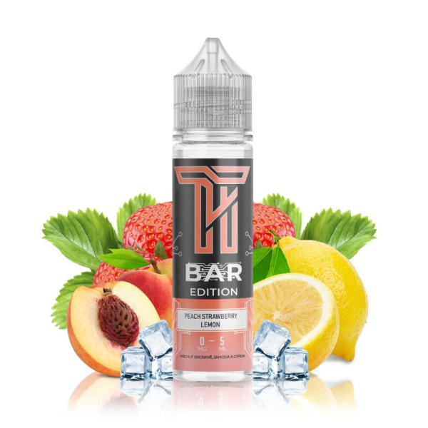Příchuť TI BAR Edition Peach Strawberry Lemon - Broskev, jahoda, citron