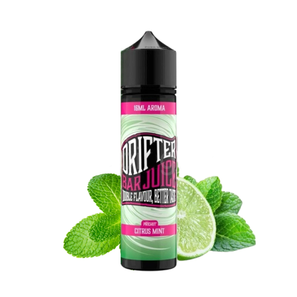 Př&iacute;chuť Drifter Bar Juice Citrus Mint - Citrus, m&aacute;ta (16 ml)
