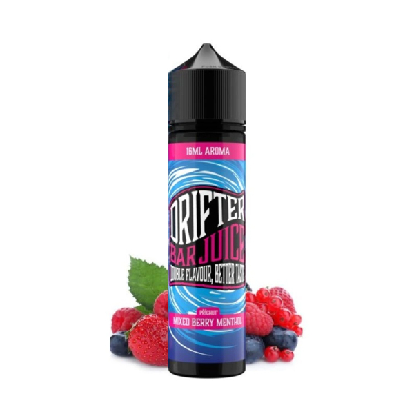 Př&iacute;chuť Drifter Bar Juice Mixed Berry Menthol - Bobulovit&yacute; mix, mentol (16 ml)