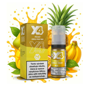 E-liquid X4 Bar Salt Jungle Fruit Mix - Tropick&yacute; mix