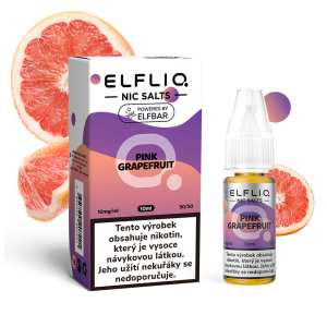 E-liquid ELF BAR ELFLIQ Nic SALT Pink Grapefruit - Růžov&yacute; grep (10 ml)