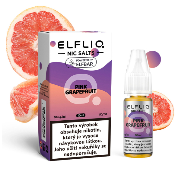 E-liquid ELF BAR ELFLIQ Nic SALT Pink Grapefruit - Růžov&yacute; grep (10 ml)