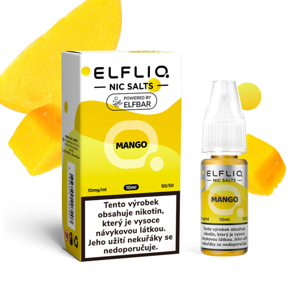 E-liquid ELF BAR ELFLIQ Nic SALT Mango (10 ml)