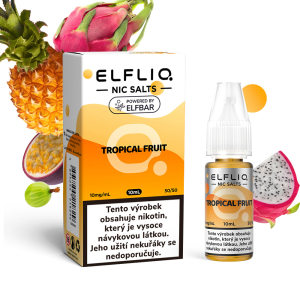 E-liquid ELF BAR ELFLIQ Nic SALT Tropical Fruit - Tropick&eacute; ovoce  (10 ml)