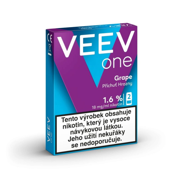 Veev One n&aacute;plň Grape - Hroznov&eacute; v&iacute;no (18 mg)
